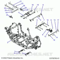CHASSIS, MAIN TELAIO