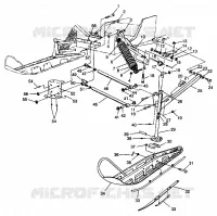 SOSPENSIONI ANTERIORI and SCIARE 440 0942760 and 440 SKS 0942560 (4925072507009A)