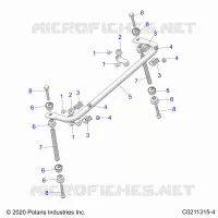 SUSPENSION, BARRA DI STABILIZZAZIONE