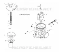 MOTORE, CARBURATORE, UPPER