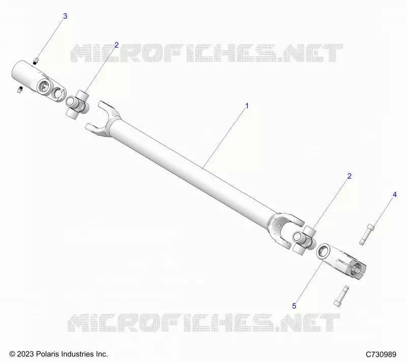 TRASMISSIONE, FRONT PROP SHAFT