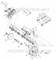 SCATOLA DEGLI INGRANAGGI XPRESS 300 W969530 and XPRESS 400 W969540 (4935923592D001)