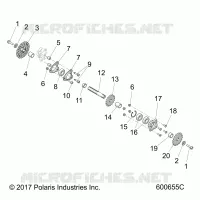 TRASMISSIONE, JACKSHAFT AND BRAKE DISC