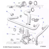 MOTORE, WATERPUMP AND BYPASS
