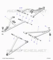 SOSPENSIONI ANTERIORI CONTROL ARMS