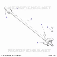 TRASMISSIONE, REAR PROP SHAFT