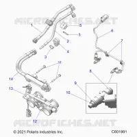 SISTEMA DI ALIMENTAZIONE CARBURANTE, RAIL, LINES AND THROTTLE BODY