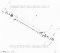 TRASMISSIONE, FRONT PROP SHAFT