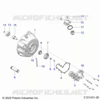ENGINE, SISTEMA DI RAFFREDDAMENTO AND WATER PUMP