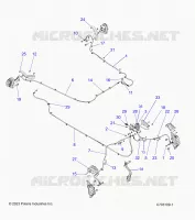 BRAKES, BRAKE LINES AND CILINDRO PRINCIPALE