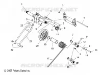 SUSPENSION, POSTERIORE COPPIA ARM