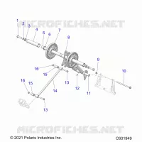 SUSPENSION, POSTERIORE COPPIA ARM