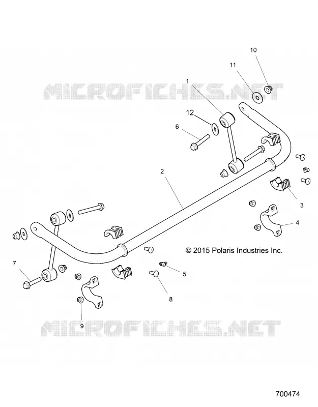 SUSPENSION, BARRA STABILIZZATRICE POSTERIORE