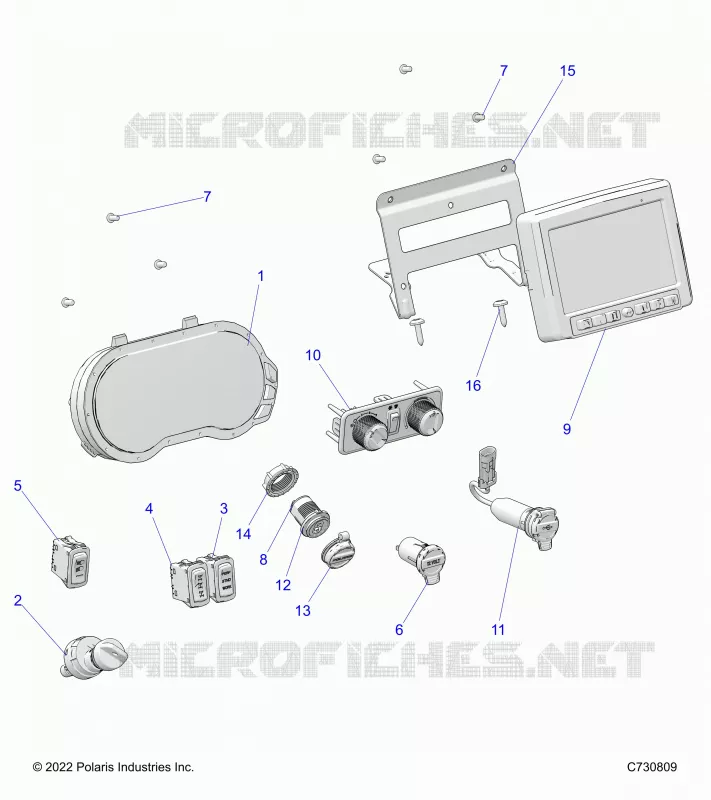 ELETTRICO, DASH INSTRUMENTS