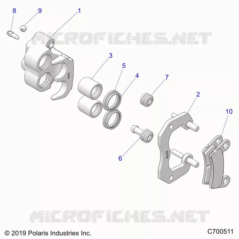 BRAKES, PINZA POSTERIORE