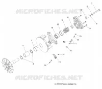 TRASMISSIONE, PRIMARY CLUTCH