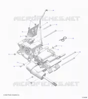 TRASMISSIONE, MAIN GEARCASE MOUNTING