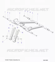 SUSPENSION, ANTERIORE COPPIA ARM