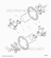 SUSPENSION, PORTAPACCHI POSTERIORE AND HUB