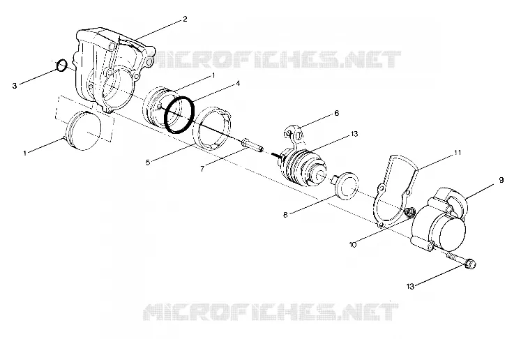 FRENO CALIPER ASSEMBLY (4913501350030A)