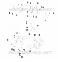 TELAIO, SWING ARM