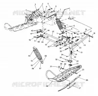 SOSPENSIONI ANTERIORI and SCIARE XLT Special (Xtra) 0946767 (4927112711011A)