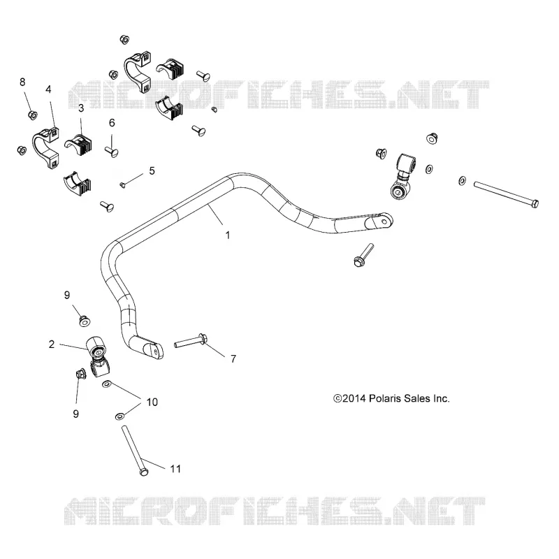 SUSPENSION, POSTERIORE STRUT STABILIZZATORE