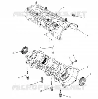 CARTER ASSEMBLY 600 XCR 0951676 (4929132913C008)