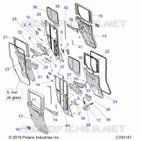 PORTE, REAR, FULL