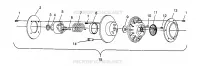 FRIZIONE DRIVEN XLT TOURING 0963357 and EUROPEAN XLT TOURING E963357 (4931923192C002)