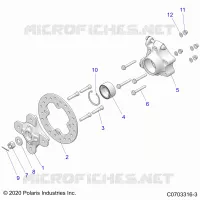 SUSPENSION, PORTAPACCHI POSTERIORE