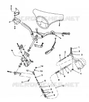 INSIEME DELLO STERZO SL 750 / B934070 (4924752475010A)