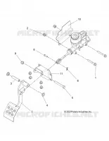 BRAKES, PEDAL AND CILINDRO PRINCIPALE MOUNTING