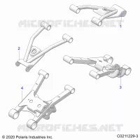 SOSPENSIONE POSTERIORE CONTROL ARMS