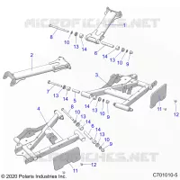 SOSPENSIONE POSTERIORE CONTROL ARMS