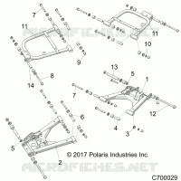 SOSPENSIONE POSTERIORE CONTROL ARMS