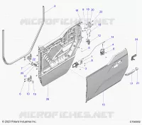 PORTE ASSEMBLY, FRONT