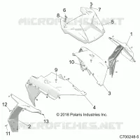 CAPPUCCIO AND FRONT BODY WORK, RIDE COMMAND