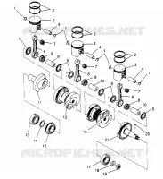 PISTONEEE   ALBERO MOTORE XLT RMK 0960956, XLT SKS 0960556 AND EUROPEAN XLT SKS (4931813181C011)