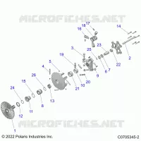 TRASMISSIONE, PRIMARY CLUTCH