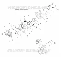 FRENO POSTERIORE CALIPERS