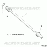 TRASMISSIONE, REAR PROP SHAFT