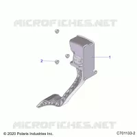 ENGINE, ACCELERATORE PEDALE