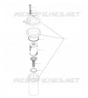 Carburante / separatore