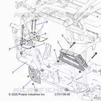 CHASSIS, MOTORE AND REAR DRIVELINE MOUNTING
