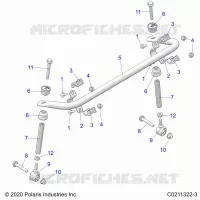 SUSPENSION, BARRA DI STABILIZZAZIONE