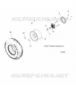 RUOTAS, FRONT TIRE AND BRAKE DISC