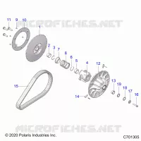TRASMISSIONE, SECONDARY CLUTCH