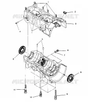 CARTER ASSEMBLY 500 CARB 0952764 (4929192919C005)