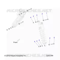 SUSPENSION, SHOCK MONTAGGIO (IFS)